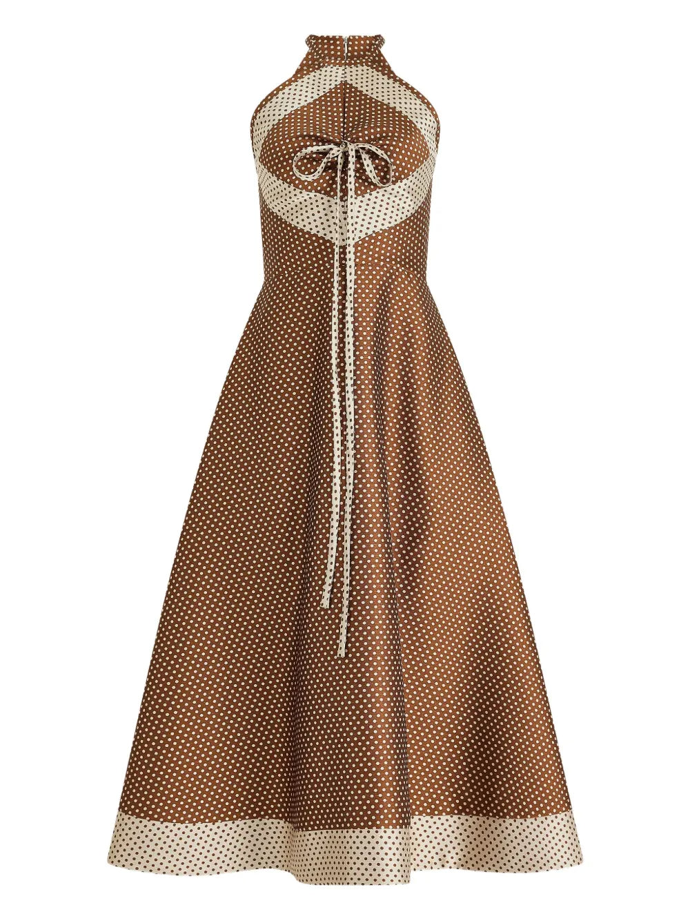 50s Dot Jacquard Dress