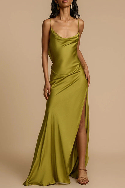 Whispers of the Sea – Resort Halter Dress